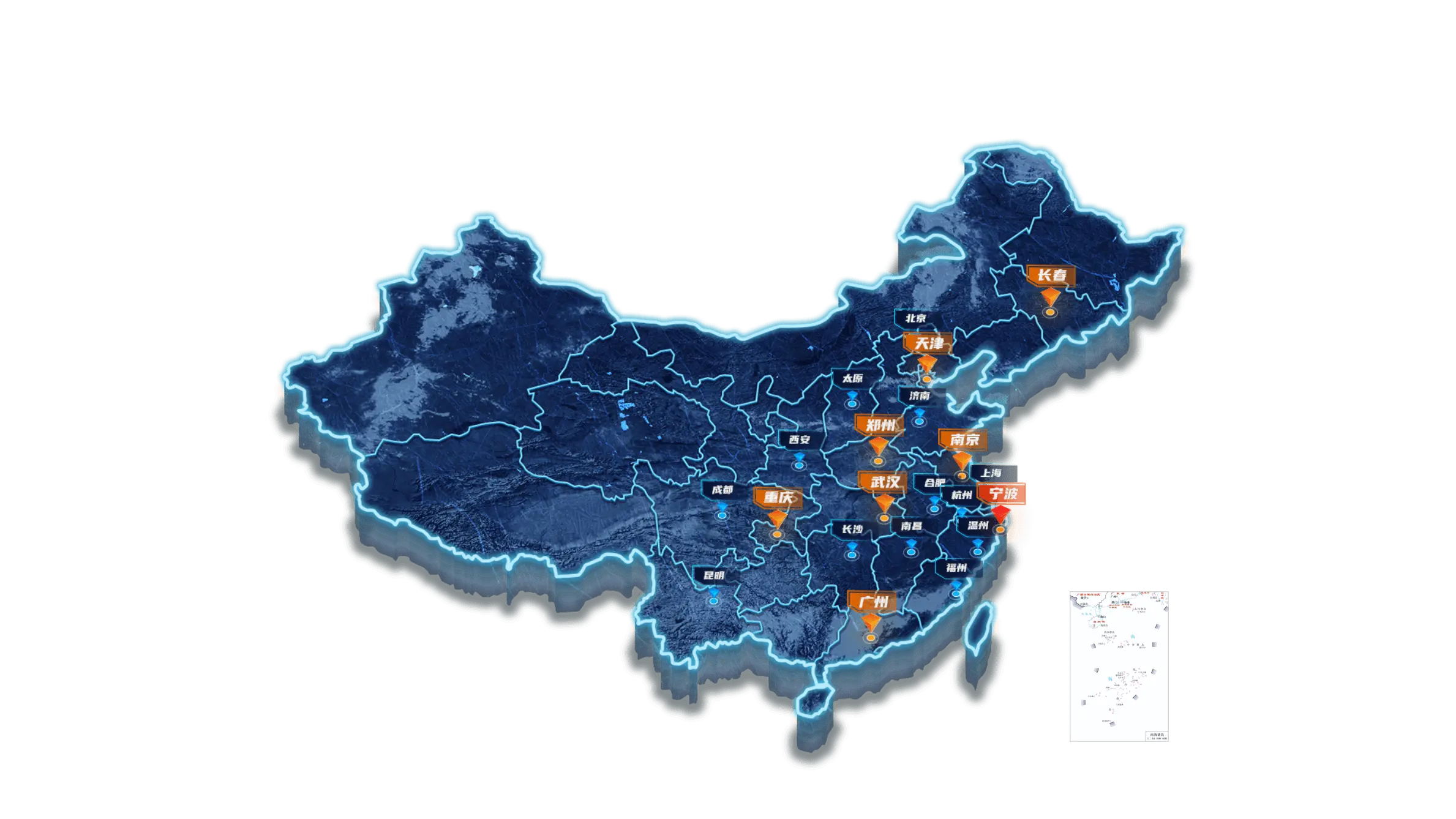 遍布全国的销售网络提供本地化的服务