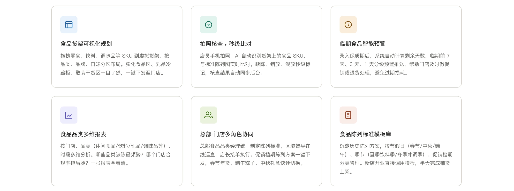为食品零售量身打造的陈列管理