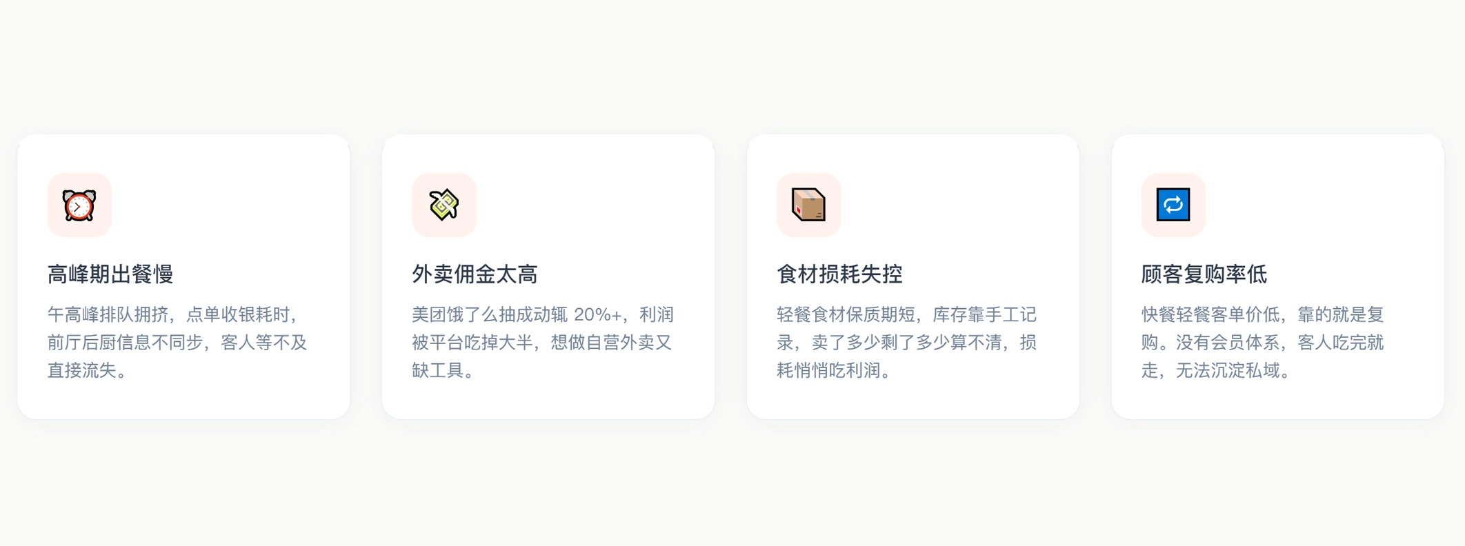 快餐轻餐经营者的真实困境